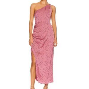 Favorite Daughter Midi Polka Dot Dress